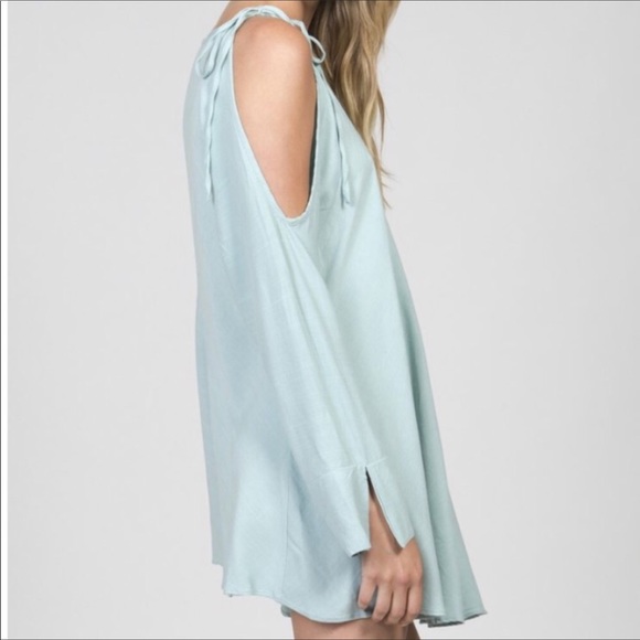 NWT Free People Clear Skies Tunic in Mint - Picture 4 of 8